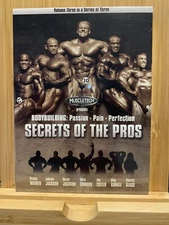 MUSCLETECH PRESENTS- BODYBUILDING SECRETS OF THE PROS Region 1 New / Sealed