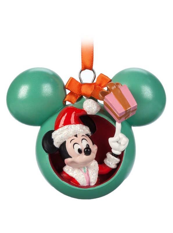 New Santa Mickey Mouse Icon Sketchbook 2023 Ornament