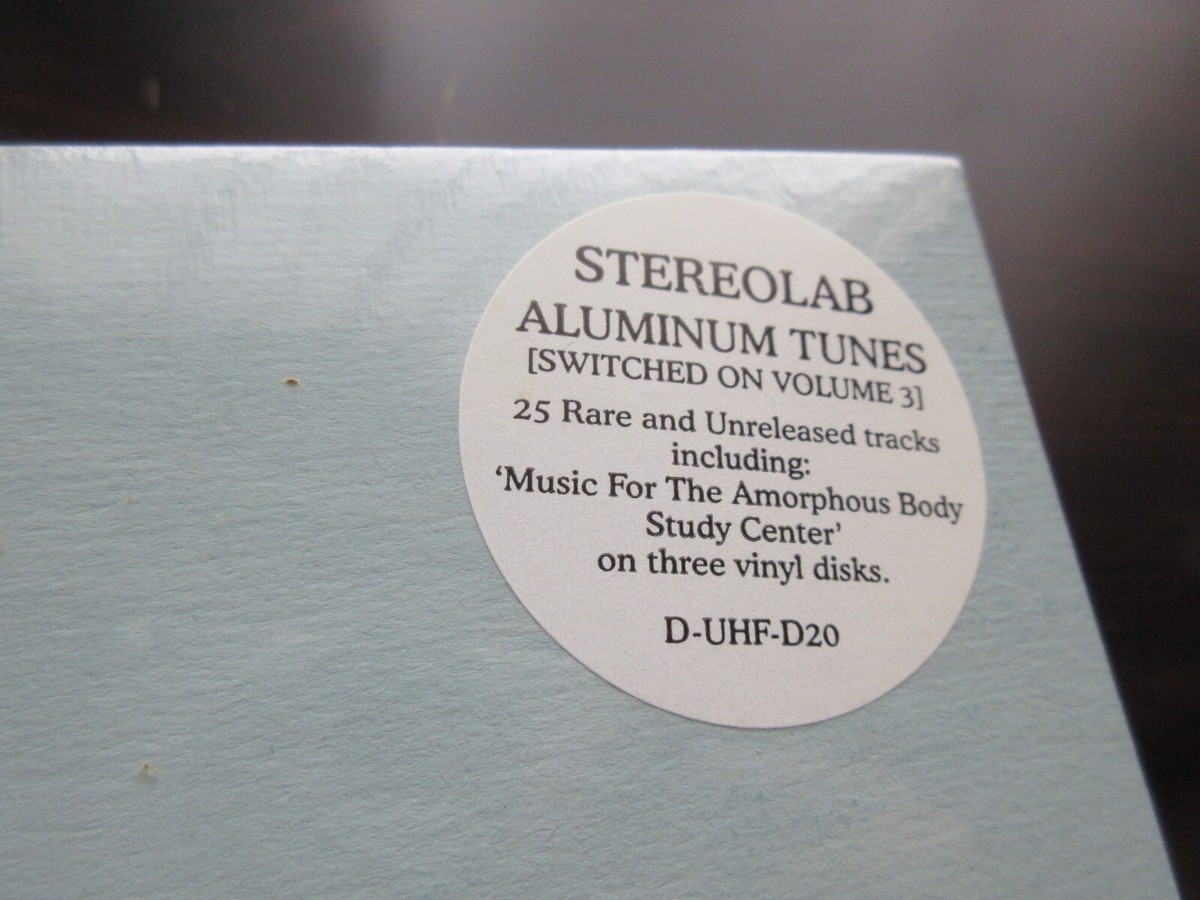 Stereolab Aluminum Tunes Japan Box New Vinyl LP 7