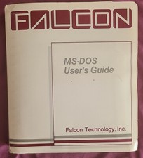 Vintage Falcon Technology MS-DOS 2.11 Users G...