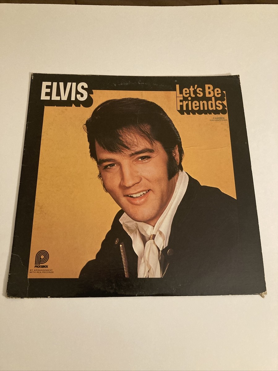 Elvis Presley - Let's Be Friends LP Record Pickwick CAS-2408 | eBay