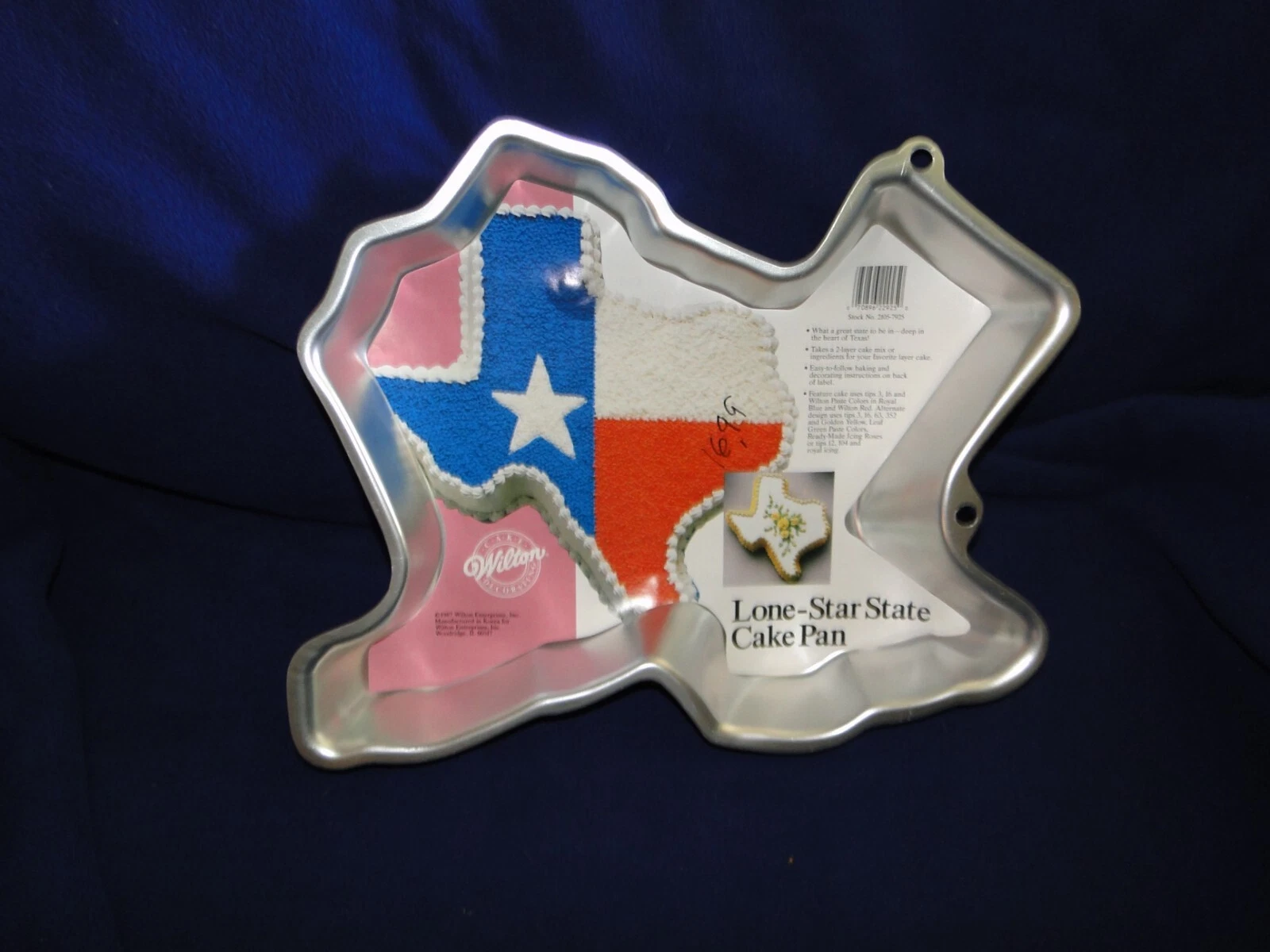 NEW Vintage WILTON Lone-Star Texas Cake Pan 2105-7925