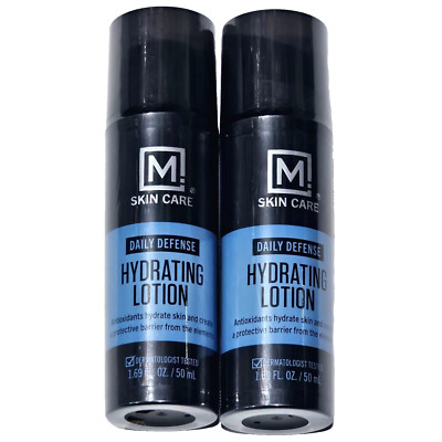 M Skin Care Daily Defense Hydrating Lotion Antioxidants Hydrate Skin 1.69oz