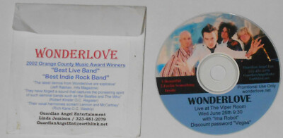Wonderlove - Beautiful, Feeling Something Inside - U.S. promo cd
