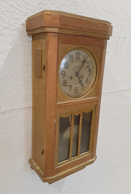 Wanduhr Junghans Uhr Antik Antike Wanduhr Alte Kaminuhren