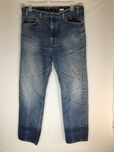 VTG 90s Levis 505 Orange Tab Jeans Size 