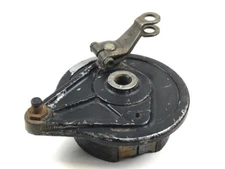 80 Honda XR200 XL 125S 185S OEM Rear Brake Drum Hub Shoes Backing Plate 1-K