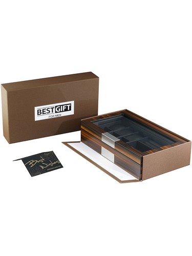 Rothenschild orologi & Schmuckbox RS-2378-EB per 6 orologi - Imagen 11 de 11