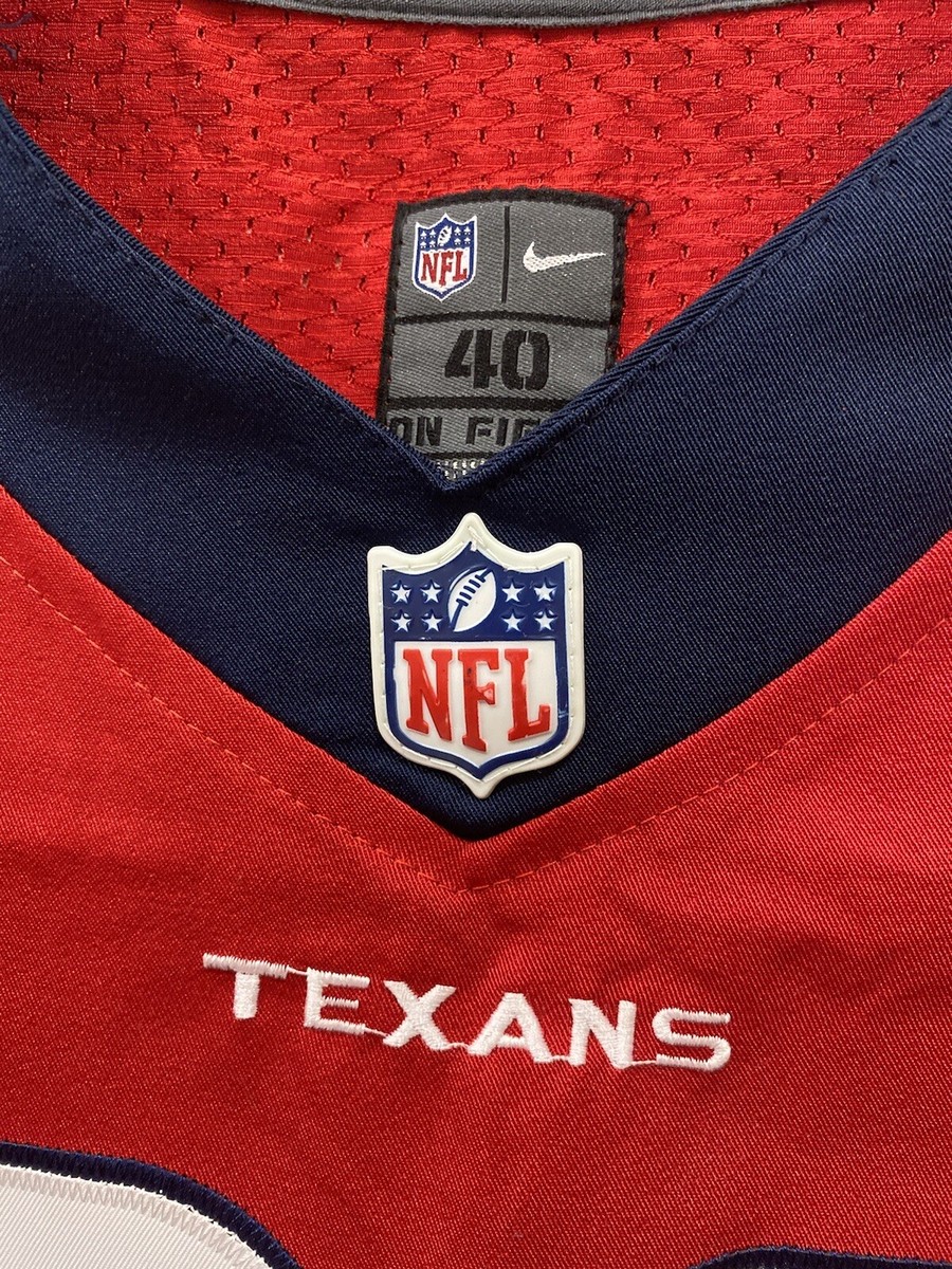 JJ Watt Red Houston Texans Authentic Nike Elite Jersey sz 40 | eBay