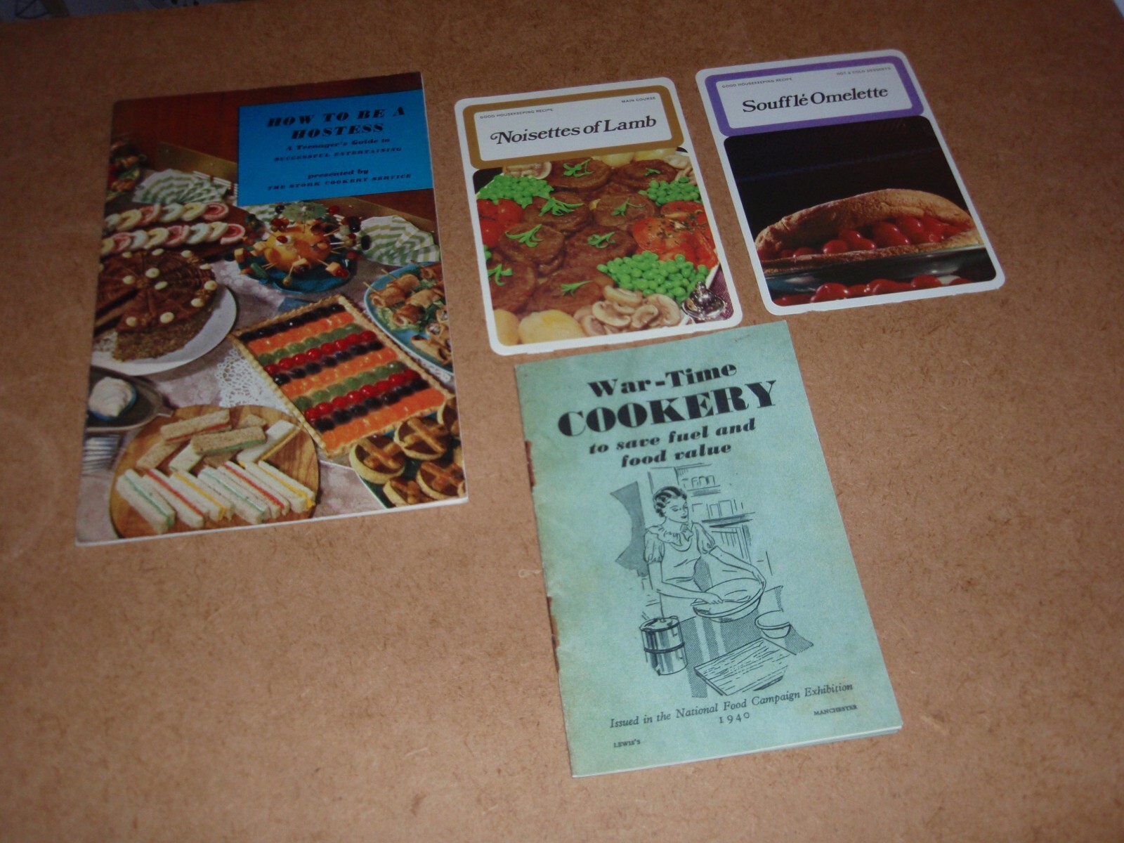 Job Lot Vintage/Modern Cookery Recipe Booklets Delia Smith, Nestle's