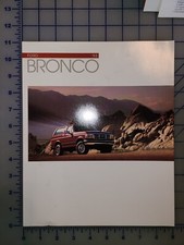 1993 Ford Bronco Brochure Folder