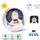 Portable LED Bulb Folding Solar Emergency Light Solar Rechargeable Camping Light