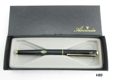 Vtg Harley-Davidson Dealership Advertising Pen w Case Fullerton, CA, H20
