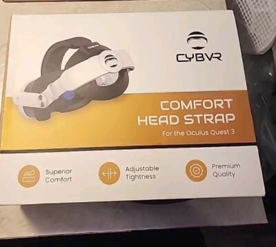 CYBVR Comfort Head Strap for Oculus/Meta Quest 3 - NEW in Box
