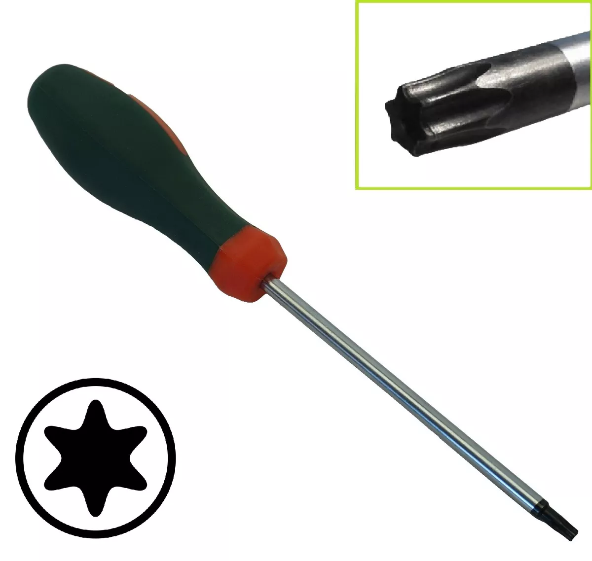 Torx T25 x 125mm Standard Type Screw driver with Magnetic Tip star driver tx25
