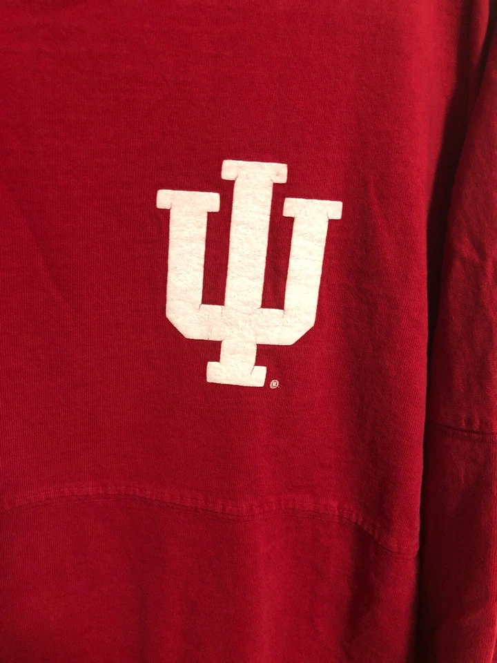 Indiana Hoosiers EST 1820 Vintage L/S Camiseta Baloncesto Hecha en EE. UU. - Para hombres Pequeña Foto 2 de 4