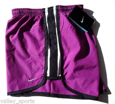 NEW NIKE [XS] Women's TEMPO DRI-FIT Run/Yoga/Gym Shorts-Purple/Black 144172-501 - image 1 of 2