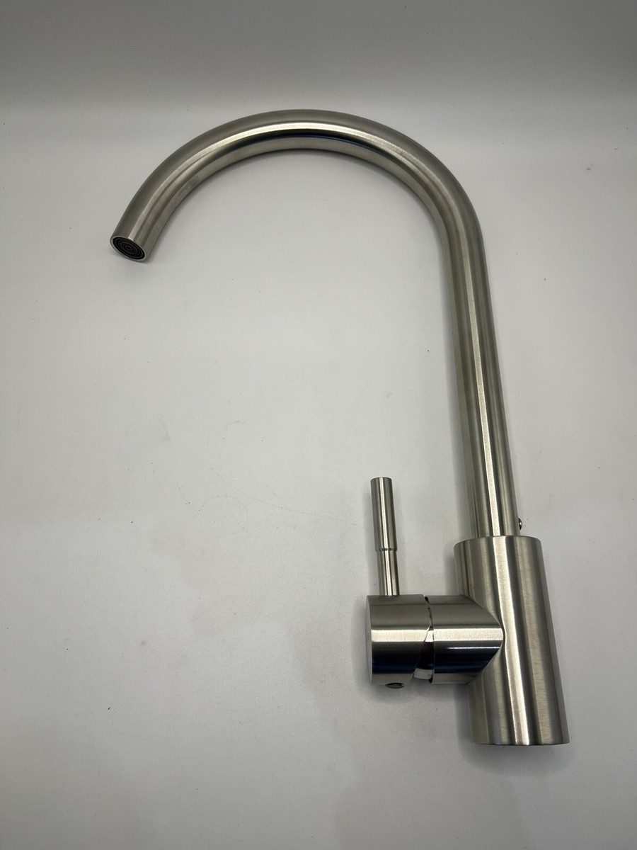 GRIFEMA G4008 Kitchen Sink Taps Mixer Hole, Single Lever 360° Swivel High