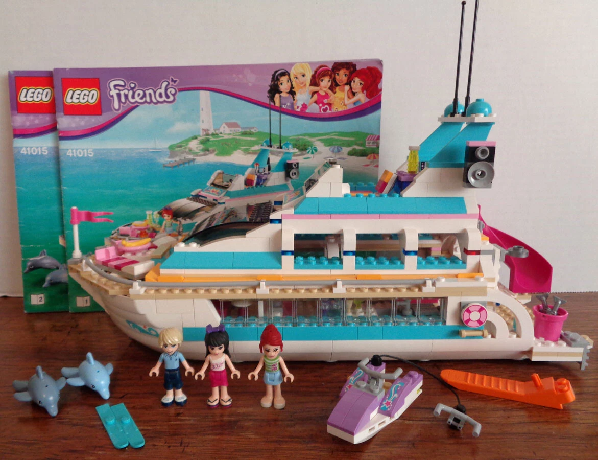 Ambassade omhyggeligt Kejser LEGO Friends set #41015 Dolphin Cruiser -- complete w/ instructions | eBay