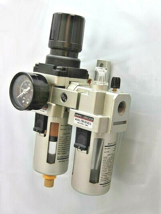 3/8"" BSP AIR PRESSURE REGULATOR FILTER LUBRICATOR HIGH FLOW *** Special Deal