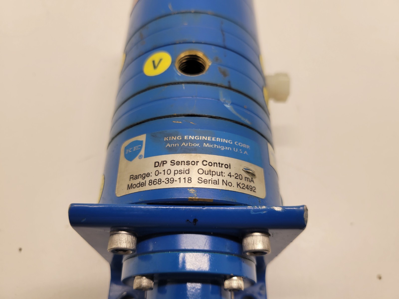 GOOD USED! KING ENGINEERING D/P SENSOR CONTROL 868-39-118