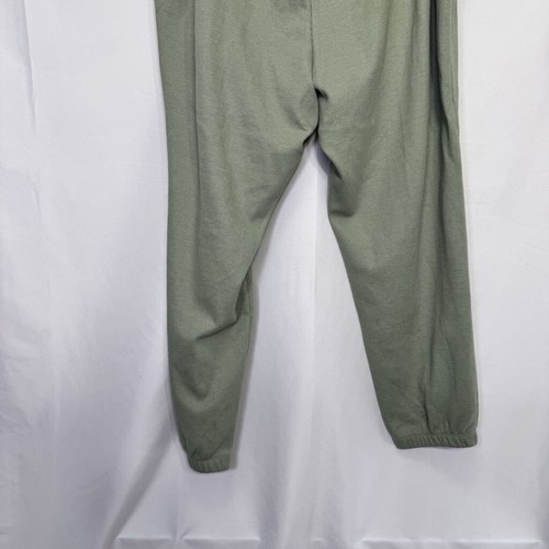 Old Navy Womens Plus 2X High Rise Thermal Waffle Knit Lounge Jogger Pants Green - Picture 6 of 10