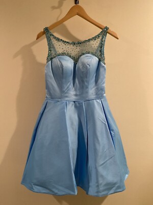 american eagle blue long dress Sherri Hill Style 55319 | Sherri Hill Dresses