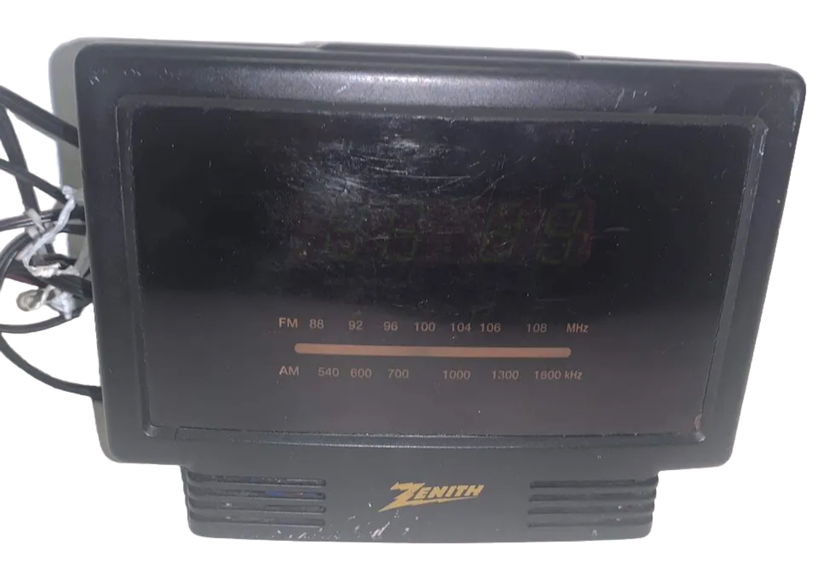 Zenith Dual Alarm Clock Radio AM/FM Stereo Model ZG120M,tested Great eBay