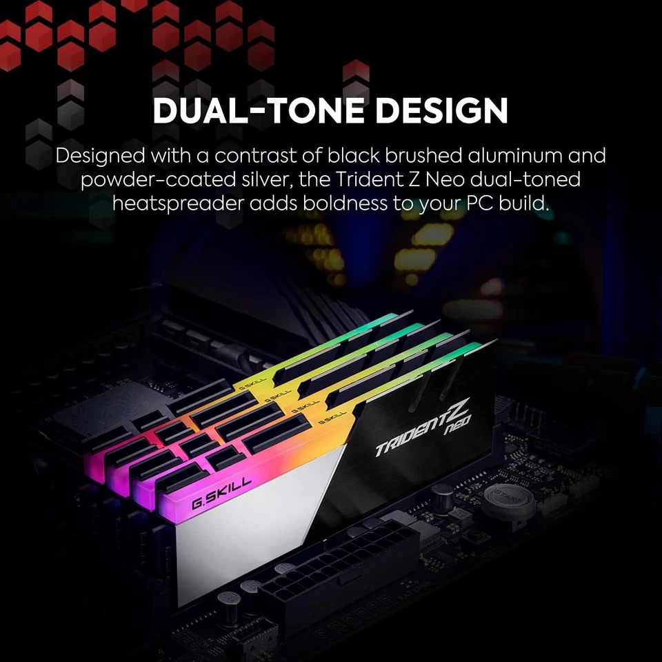 G.SKILL Trident Z Neo 32GB DDR4 3600MHz Gaming RAM Dual Channel Kit CL16 - Image 4 of 4