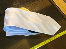 Alexandre Savile Row White Light Pink Silk Tie and Hank RRP £55