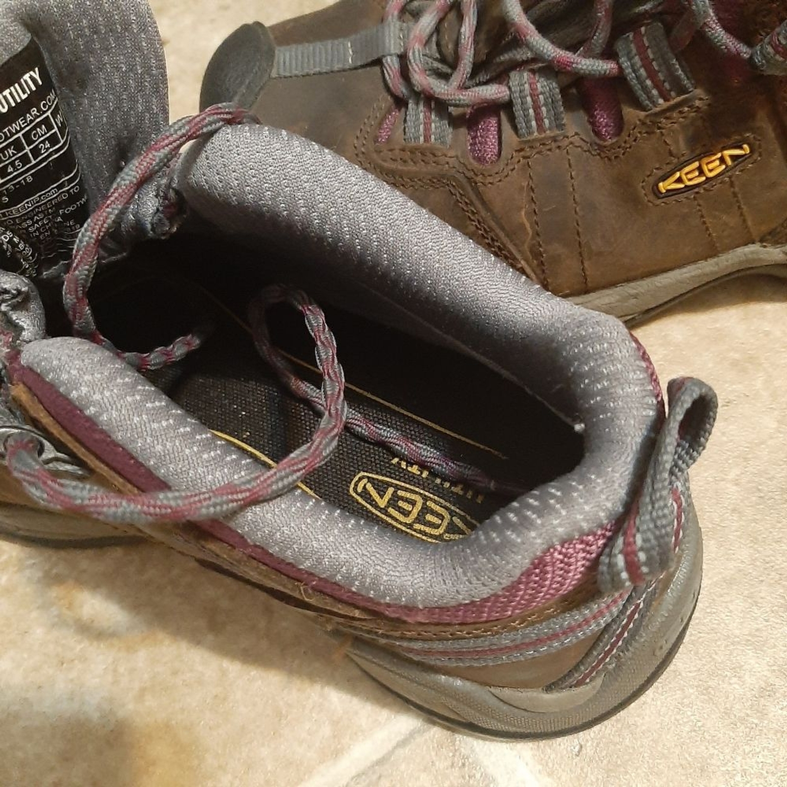 Scarpe da lavoro escursionismo donna KEEN UTILITY punta in acciaio