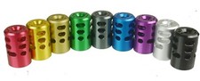 Color 1/2x28 TPI Thread Ruger .22LR Mark IV 22/45 Lite Muzzle Brake Compensator
