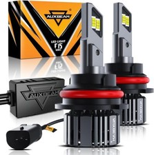 Auxbeam 9007 HB5 Fog Light, F15 Series 9007 Powersports, 20000LM 600 Brighter
