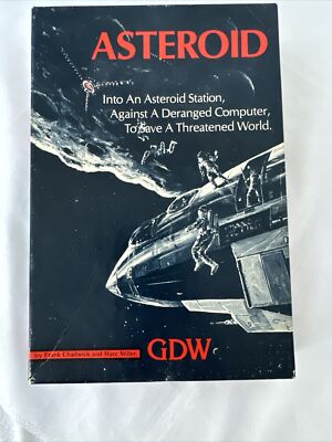 Asteroid Series 120 Game GDW 1980 Complete RPG