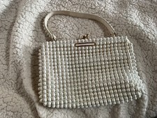 Vintage Grandee Bead purse handbag Made In Usa