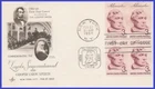 USA5 #1114 U/A ARTCRAFT FDC BL4  Bust of Lincoln