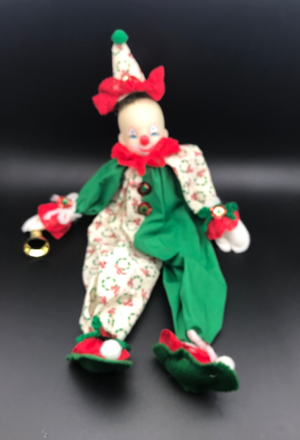 Christmas Clown Doll