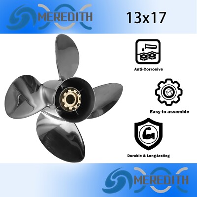Mercury Spitfire X7 Propeller 48-8m0055549 17 Pitch for sale
