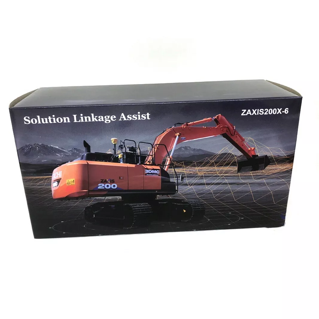 1/50 Hitachi ZAXIS 200X-6 3DMC Hydraulic Excavator Diecast Model Collection Toys