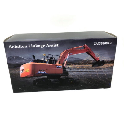1/50 Hitachi ZAXIS 200X-6 3DMC Hydraulic Excavator Diecast Model