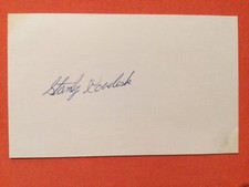 Stan Coveleski 🔥🔥MLB Debut: 1912 Philadelphia Athletics 🔥HOF🔥Autograph 🔥🔥