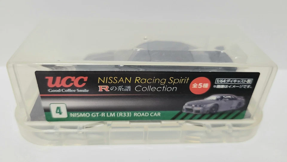Nissan Racing Spirit Collection GT-R Die Cast Car 5 Lotes UCC Collabo Premio Raro Foto 4 de 4