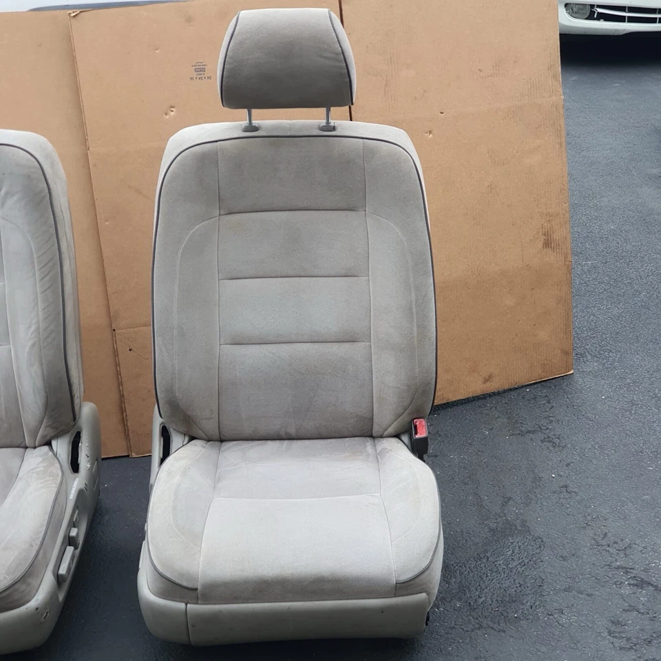 Raro 1998-2005 Lexus GS300 GS400 GS430 OEM tela gris asientos delanteros JZS160 Foto 2 de 4