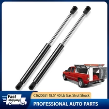 2x C16-20651 19in 40lb/178N Gas Shock Strut for Leer A.R.E. Camper Shell Window