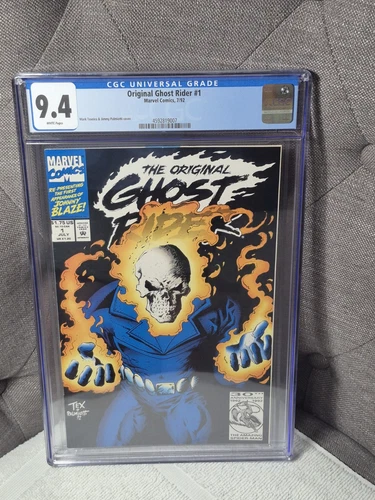 Original Ghost Rider 1 CGC 9.4 Marvel 1992 Re-Presenting 1st App! New Grade 2025