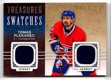 2014-15 Artifacts Treasured Swatches Jerseys Blue Tomas Plekanec Jersey Montreal