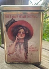 Vintage Rustic Tin Canister The Ladies Home Journal “A Girls’ Number “ May 1909