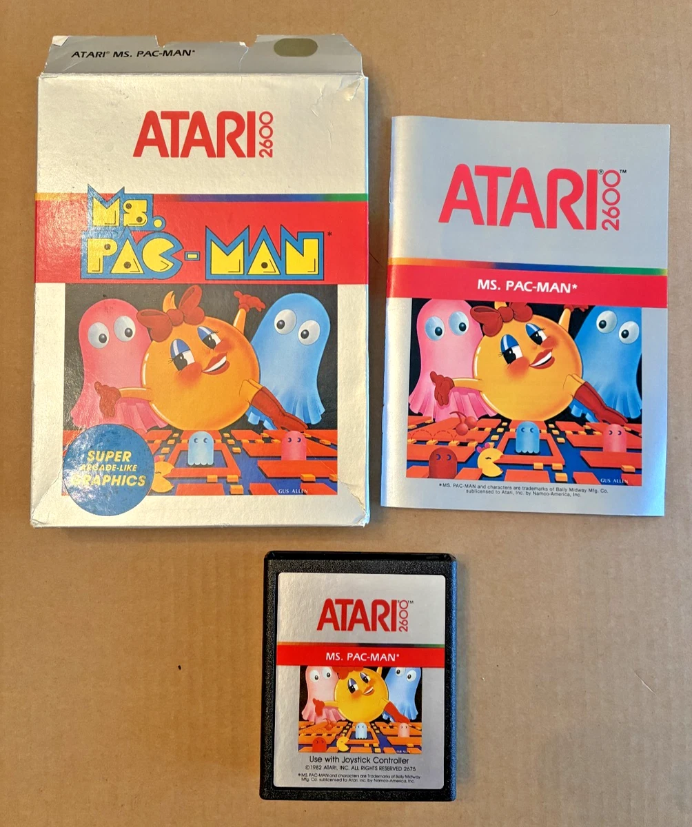 Atari 2600 Ms. Pac-Man Video Games for sale - eBay