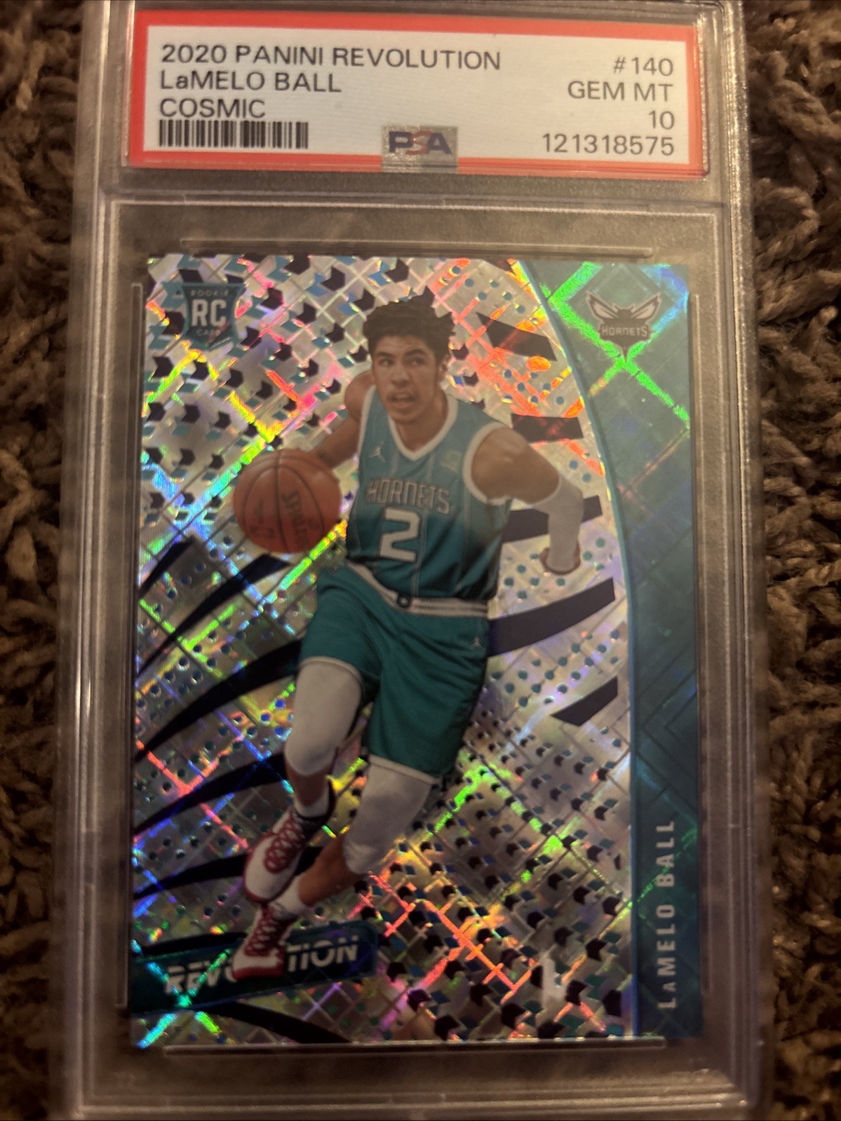 2020 Panini Revolution Lamelo Ball Cosmic 64/100