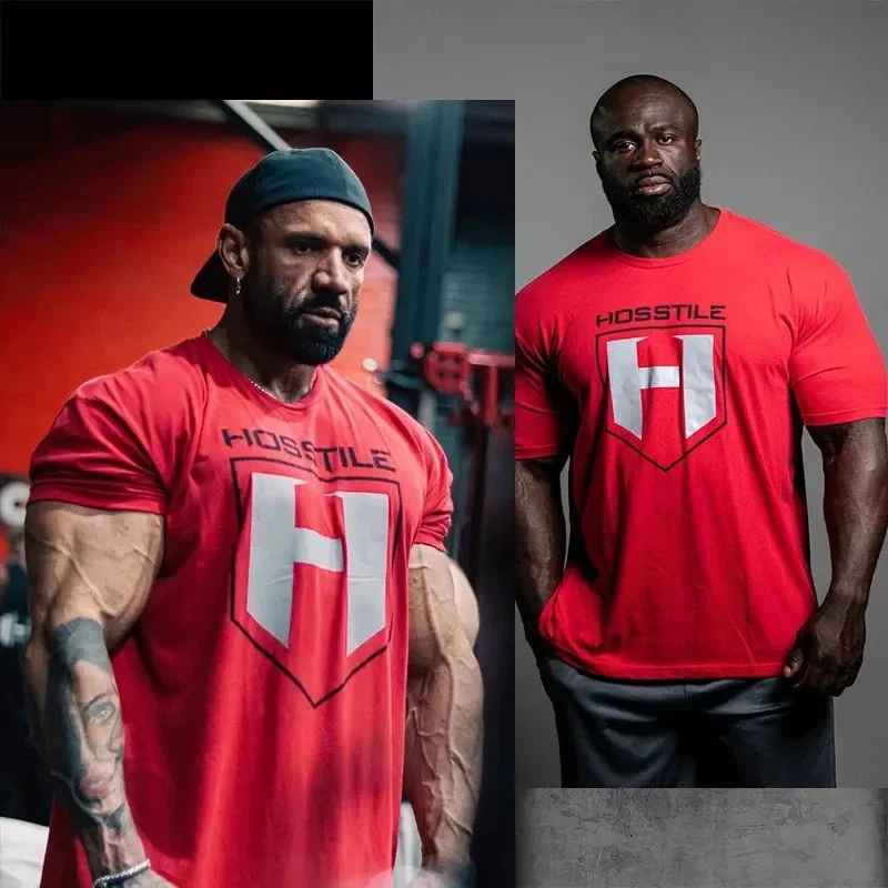 Men's Gym Sport Workout Cotton Graphic Printed Loose Fit T-Shirt Streetwear Tee
Opens in a new windo